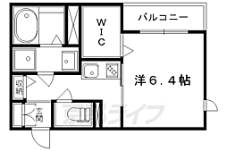 ドリーミオK 1Kの間取図画像