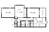 京都市右京区嵯峨石ケ坪町 4階建 築34年のイメージ