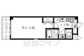 京都市南区東九条中御霊町 3階建 築17年のイメージ