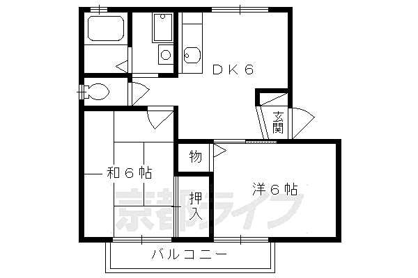 同じ建物の物件間取り写真 - ID:226067318504