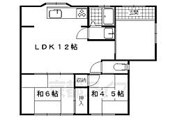 JR山陰本線 太秦駅 徒歩13分の賃貸一戸建て