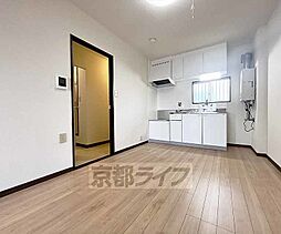 阪急嵐山線 上桂駅 徒歩13分の賃貸アパート 2階2DKのリビング/ダイニング