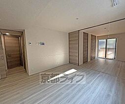 阪急京都本線 桂駅 徒歩17分の賃貸アパート 1階1LDKのリビング/ダイニング