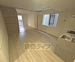 阪急京都本線 桂駅 徒歩17分の賃貸アパート 1階1LDKのリビング/ダイニング