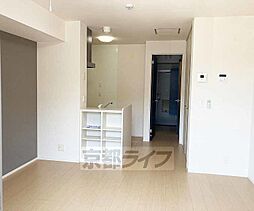 京都市営烏丸線 竹田駅 徒歩7分の賃貸アパート 1階ワンルームのリビング/ダイニング