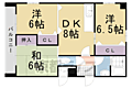 グレースヒル幸4階7.5万円