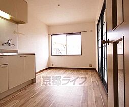 京都地下鉄東西線 六地蔵駅 徒歩16分の賃貸アパート 2階2DKのリビング/ダイニング