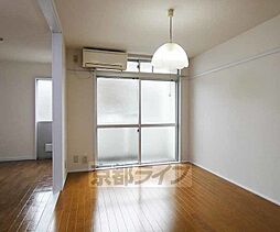 近鉄京都線 竹田駅 徒歩3分の賃貸マンション 2階2DKのリビング/ダイニング