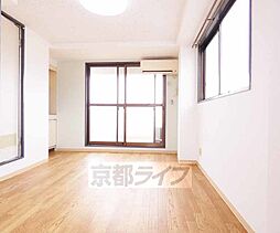 京都地下鉄東西線 石田駅 徒歩9分の賃貸マンション 2階1DKのリビング/ダイニング