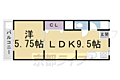 木村工業マンション4階5.5万円