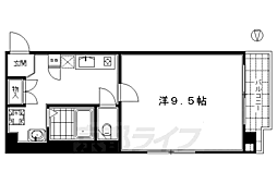 ＣＡＳＡ　ＹＡＭＡＢＵＮII 10階1Kの間取り