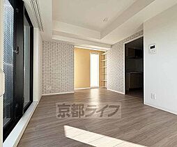 アクアプレイス京都洛南III 5階1Kのリビング/ダイニング