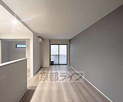 JR山陰本線 円町駅 徒歩8分の賃貸アパート 1階1LDKのリビング/ダイニング