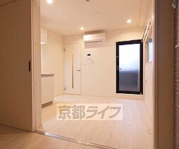 近鉄京都線 竹田駅 徒歩6分の賃貸アパート 2階1DKのリビング/ダイニング