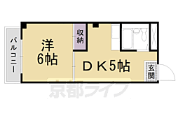 間取図画像 1DK