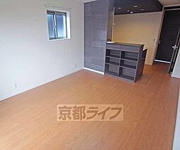 JR山陰本線 嵯峨嵐山駅 徒歩9分の賃貸アパート 3階2LDKのリビング/ダイニング
