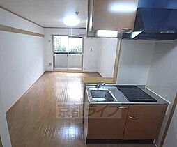 阪急嵐山線 上桂駅 徒歩1分の賃貸アパート 2階ワンルームのリビング/ダイニング