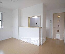 京阪本線 中書島駅 徒歩30分の賃貸アパート 2階1LDKのリビング/ダイニング