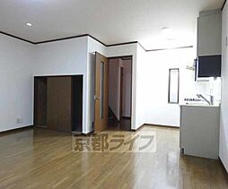 京阪本線 藤森駅 徒歩8分の賃貸一戸建て 2LDKのリビング/ダイニング