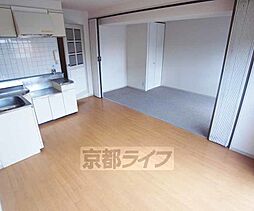 阪急京都本線 西院駅 徒歩19分の賃貸マンション 3階2LDKのリビング/ダイニング