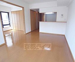 京都地下鉄東西線 石田駅 徒歩20分の賃貸マンション 1階2LDKのリビング/ダイニング