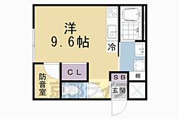 BELS-RJ ワンルームの間取図画像