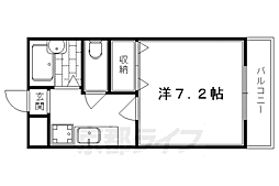 マ・メゾン 1Kの間取図画像
