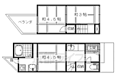 京都市右京区梅津上田町 2階建 築50年のイメージ