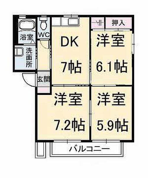 同じ建物の物件間取り写真 - ID:234023136463