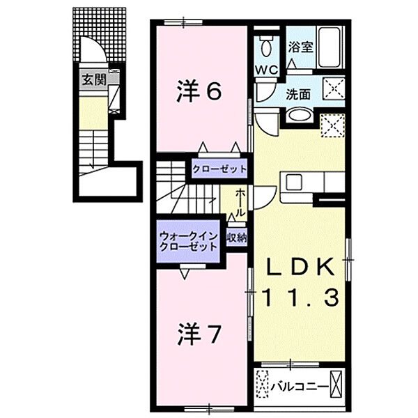 同じ建物の物件間取り写真 - ID:234024469061