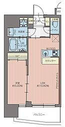 プレジオ池袋NORTH 1LDKの間取図画像