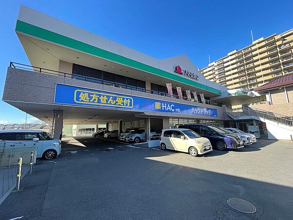 緑園アーバンプラザまで約540m(徒歩7分)　ハックドラッグ緑園都市店、飲食店など入居