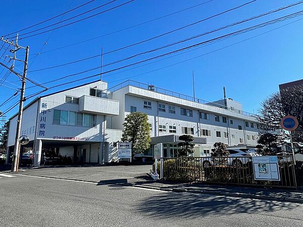 新中川病院まで約1,360m(徒歩17分)