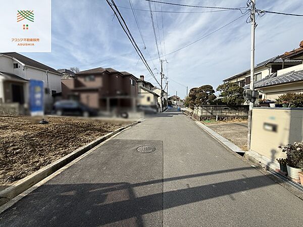 前面道路は約6.0メートル！