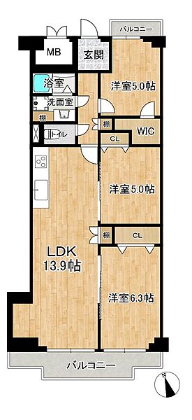 間取り：327002996524