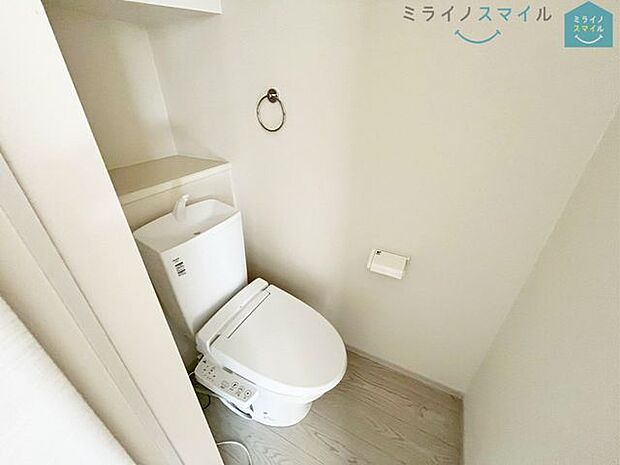 トイレが2か所にあるので、忙しい朝の時間帯でも余裕をもって使用することができます！また、家族用・来客用などと分けて使用することもできます♪