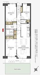 間取図画像 3LDK