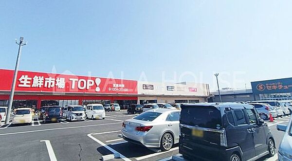 マミーマート生鮮市場TOPセキチュー上尾店 徒歩8分。 550m