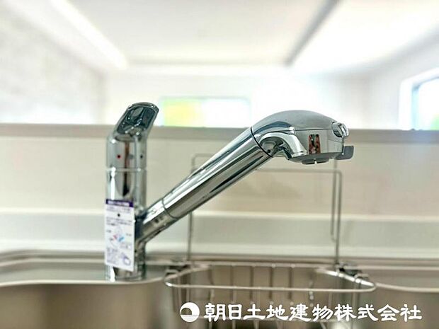 クリアな水が毎日使え、見た目にもスマートな浄水器一体型。