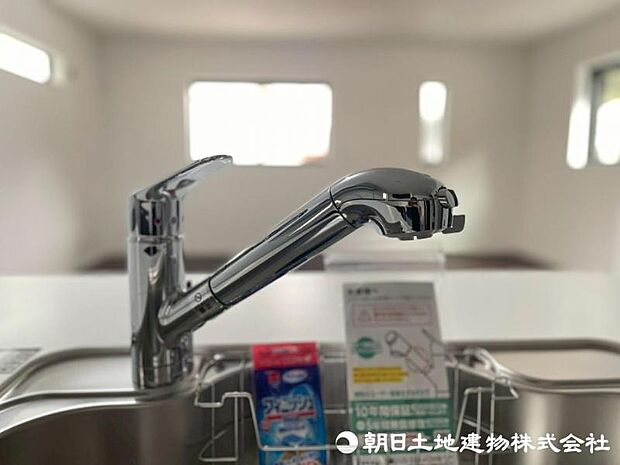 毎日のお料理や、飲料水にも安心の浄水機能付水栓。