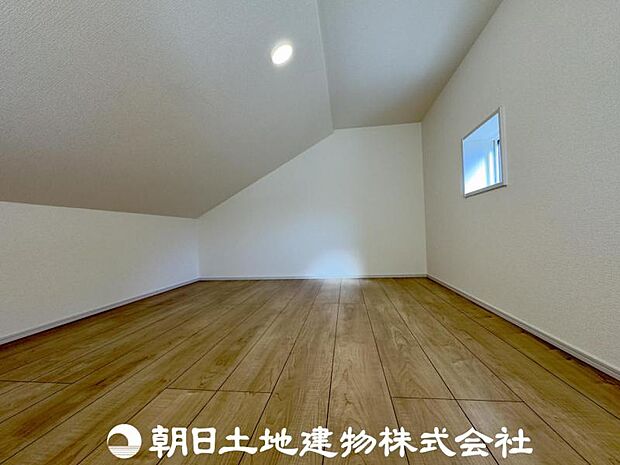 何かと便利なロフト付き。