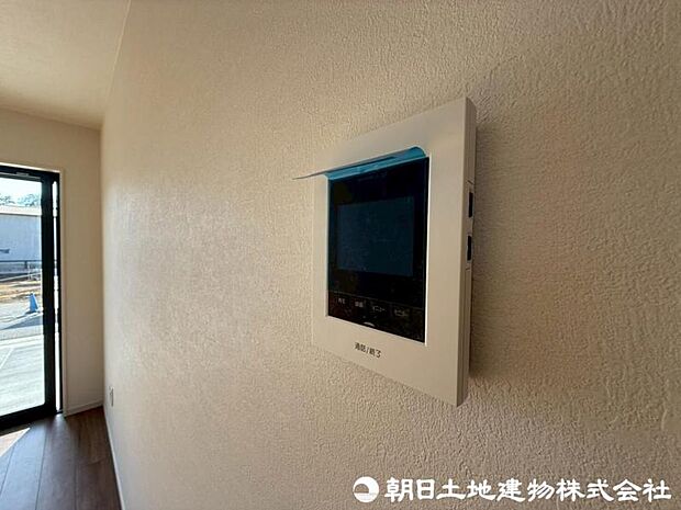 「見える安心」をカタチにしました。誰が来てもわかる様にモニター付きインターホンを設置。
