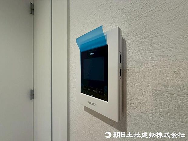 「見える安心」をカタチにしました。誰が来てもわかる様にモニター付きインターホンを設置。