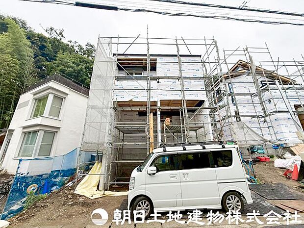 【現地写真】現在は建築中ではございますが完成物件をもとに建物プレゼンも承っております、お気軽にお問い合わせください。