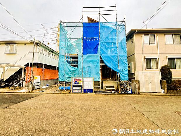 【現地写真】現在は建築中ではございますが完成物件をもとに建物プレゼンも承っております、お気軽にお問い合わせください。