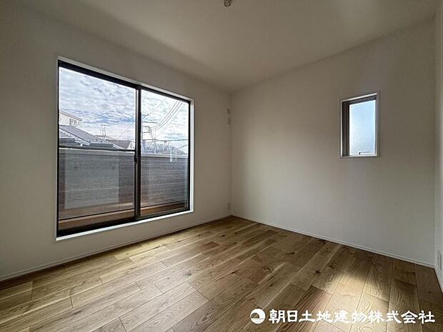 2面採光の居室は快適な光を取り入れ、心地よい風を取り入れます。