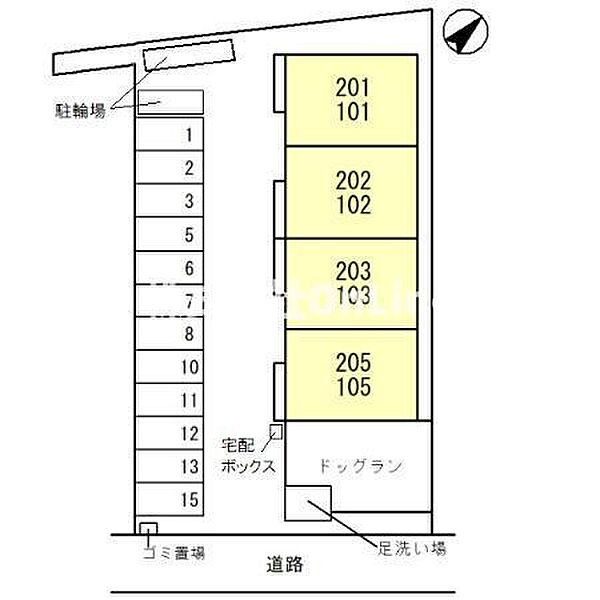 大阪府八尾市南本町9丁目(賃貸アパート3LDK・2階・74.98㎡)の写真 その8