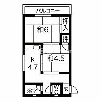 RHYTHM八尾 104 ｜ 大阪府八尾市松山町2丁目1-8（賃貸マンション2K・1階・40.00㎡） その2