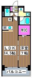 BRILLIANTTODAY 1LDKの間取図画像