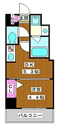 エスレジデンス高島平アソレア 1DKの間取図画像